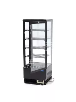 MAXIMA Hűtött bemutatóvitrin 43 cm - 98 L