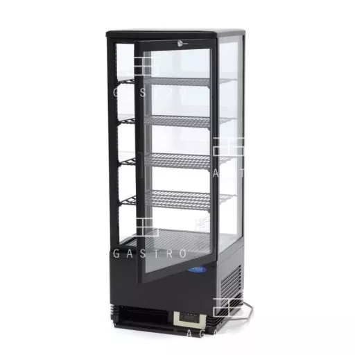 MAXIMA Hűtött bemutatóvitrin 43 cm - 98 L