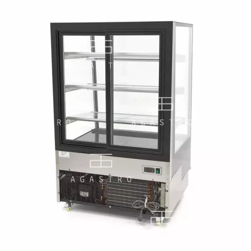 MAXIMA Hűtött bemutatóvitrin 120 cm - 500 L