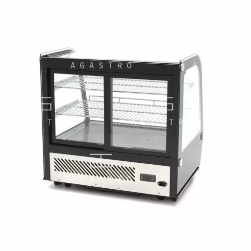 MAXIMA Hűtött bemutatóvitrin 70 cm - 120 L