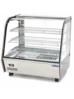MAXIMA Fűtött bemutatóvitrin 70 cm - 120 L
