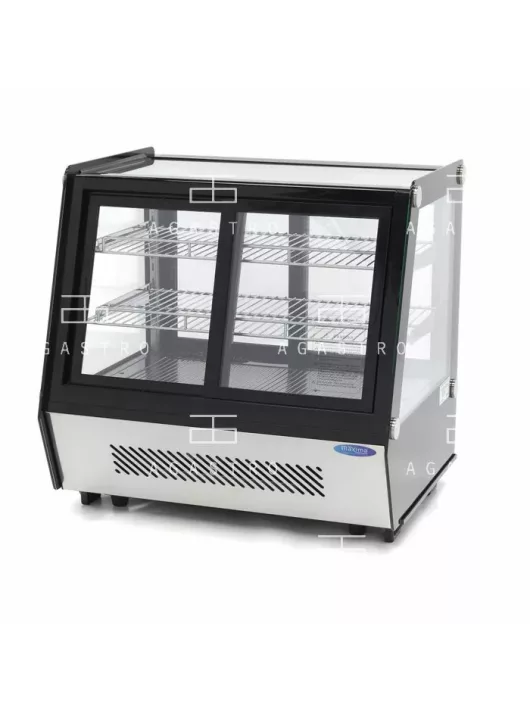 MAXIMA Hűtött bemutatóvitrin 71 cm - 125 L