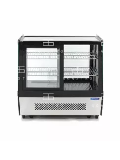 MAXIMA Hűtött bemutatóvitrin 71 cm - 125 L