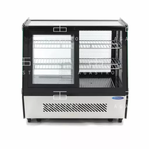 MAXIMA Hűtött bemutatóvitrin 71 cm - 125 L