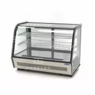 MAXIMA Hűtött bemutatóvitrin 88 cm - 160 L