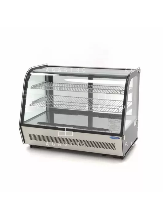 MAXIMA Hűtött bemutatóvitrin 88 cm - 160 L