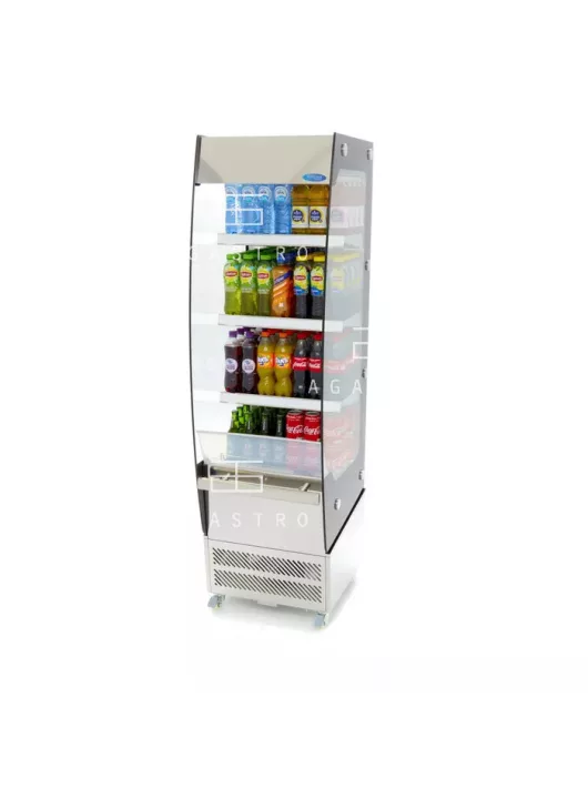 MAXIMA Nyitott hűtőszekrény 50 cm - 220 L