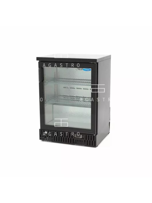 Lengő üvegajtós  hűtőszekrény, italhűtő 142 L