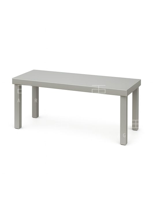 Egyszintes átadó polc 600x300x300 mm