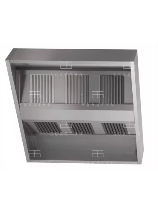 Sziget elszívóernyő 2400x1400x500 mm