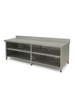   RM asztal burkolt hosszú hátsófelhajtással 2200x600x850 mm