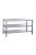 RM asztal dupla polccal 700x650x850 mm