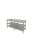 RM asztal dupla polccal hosszú 2400x700x850 mm