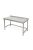 RM asztal hátsófelhajtással 500x700x850 mm
