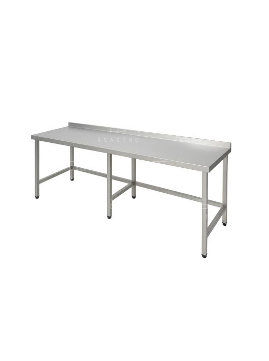 RM asztal hosszú hátsófelhajtással 2500x600x850 mm