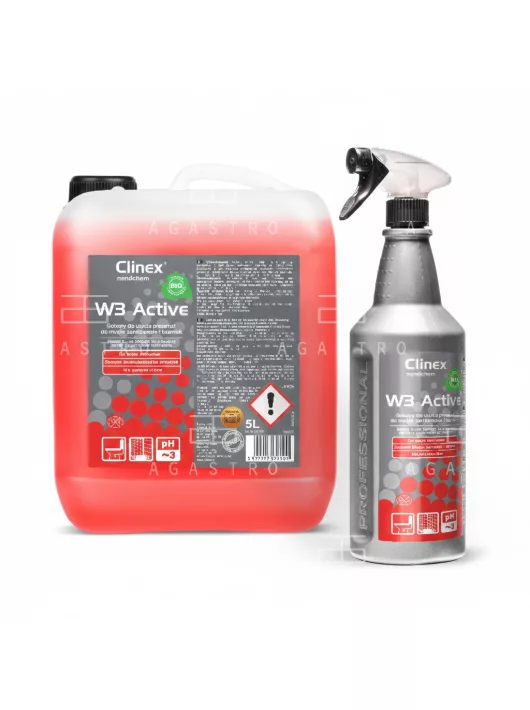 W3 Active BIO általános fürdőszobai tisztítószer PH3 1L