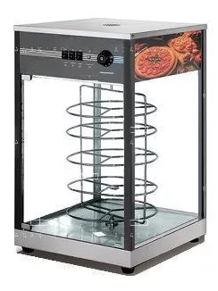 Pizza melegentartó vitrin