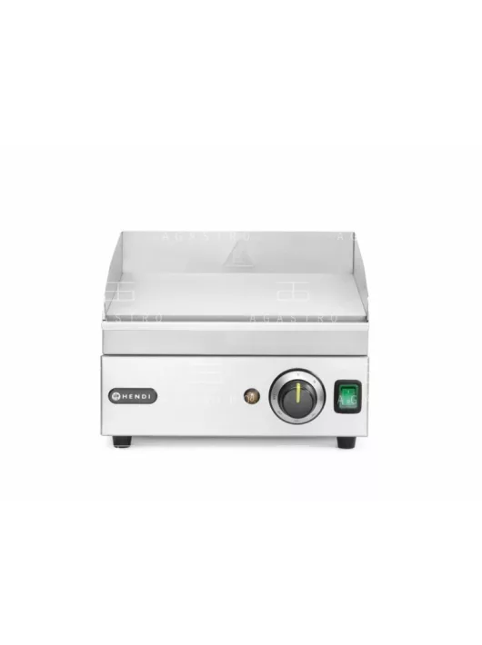 HENDI Elektromos asztali rostlap (sima) - 2 kW