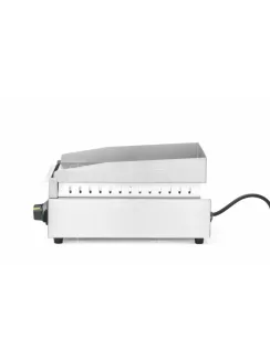 HENDI Elektromos asztali rostlap (sima) - 2 kW