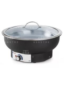   HENDI Kerek elektromos chafing - 6,8 liter - "Tesino" modell