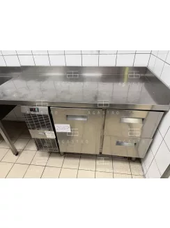 Rozsdamentes hűtőpult