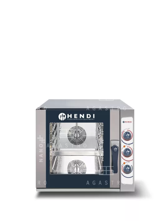 HENDI Kombi sütő-pároló – 5x GN2/3 – 400V / 5400W