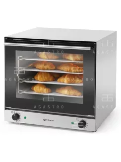   HENDI Elektromos konvekviós sütő - 4 x 438 x 315 mm tálca