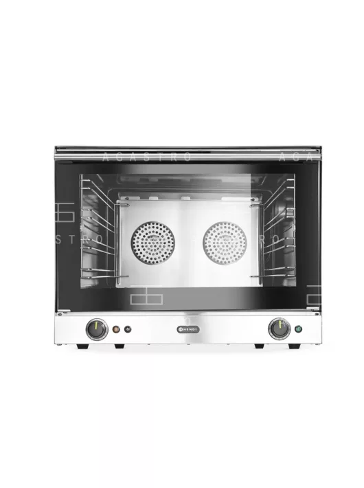 HENDI Elektromos cukrász és pékipari sütő párásítóval - 4 x GN1/1 tálca