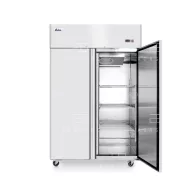    Kétajtós ipari fagyasztószekrény görgőkkel  - 1240 L - GN 2/1 kompatibilis