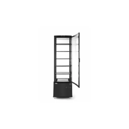  Hűtött bemutatóvitrin - 270 liter - 556 x 526 x 1913 mm