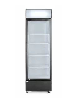   HENDI Üvegajtós hűtőszekrény - 254 liter - 578 x 605 x 1980 mm