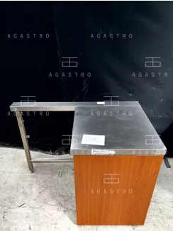 Sarokasztal fiókkal / kasszapult