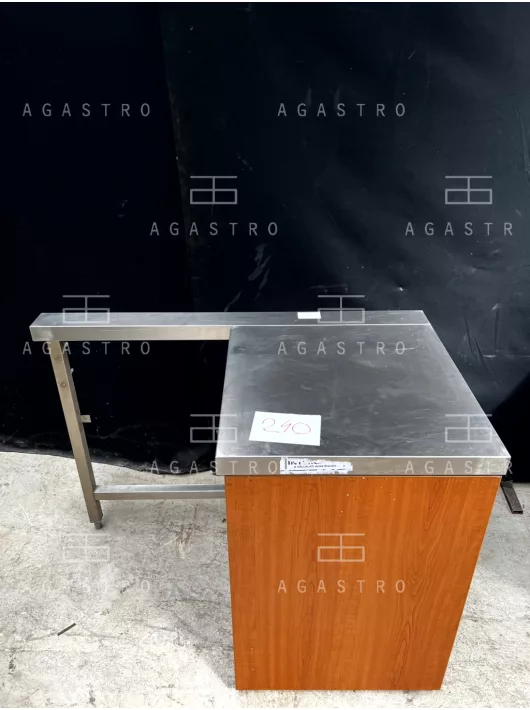 Sarokasztal fiókkal / kasszapult