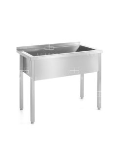 Egymedencés edénymosogató - 1800 x 700 x 850 mm