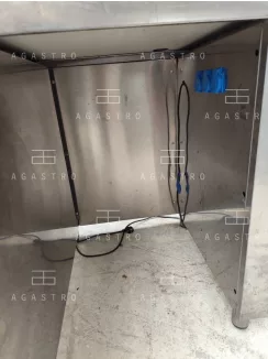 Rozsdamentes pult  / kasszapult