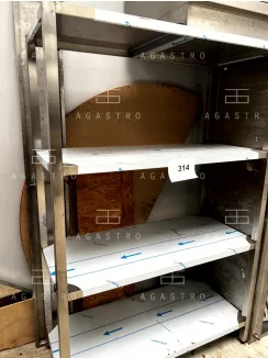 Rozsdamentes állvány