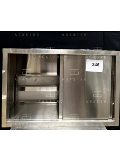 Rozsdamentes faliszekrény tolóajtóval