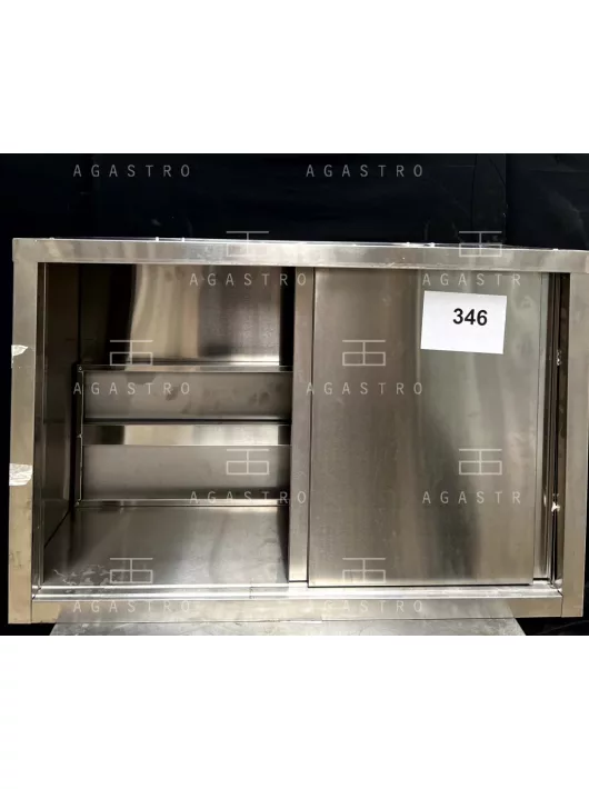 Rozsdamentes faliszekrény tolóajtóval