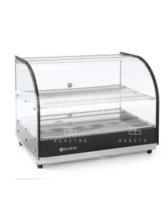 HENDI Kétszintes fűtött bemutatóvitrin 0- 85 °C, 0.4 kW
