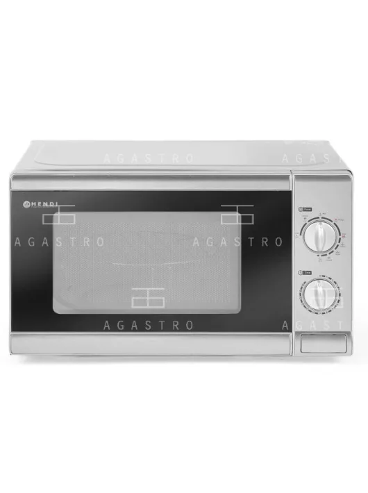 HENDI Mikrohullámú sütő grill funkcióval - 1,05 kW - 20 liter