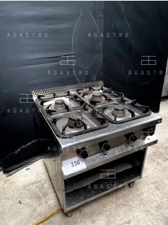Gáztűzhely nyitott alsó szekrénnyel