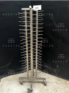 Rozsdamentes tányértartó