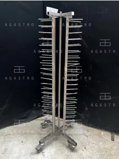 Rozsdamentes tányértartó