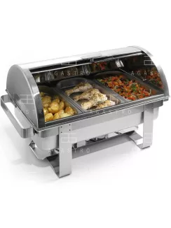 HENDI Chafing Roll-top tetővel - GN1/1