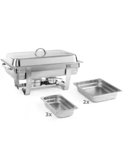 HENDI Chafing - GN1/1 -  5 db GN edénnyel