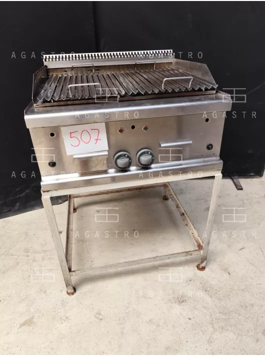 Gázüzemű lávaköves grill / parázsgrill