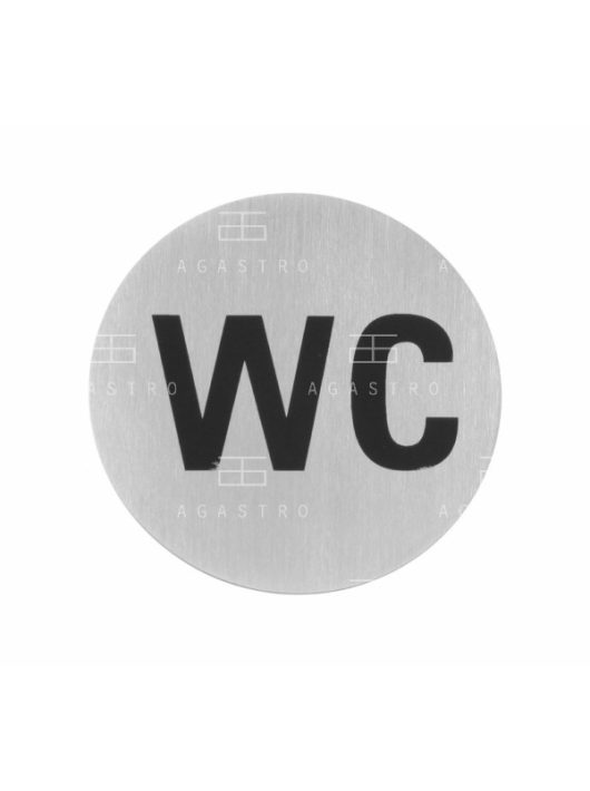 WC ajtótábla