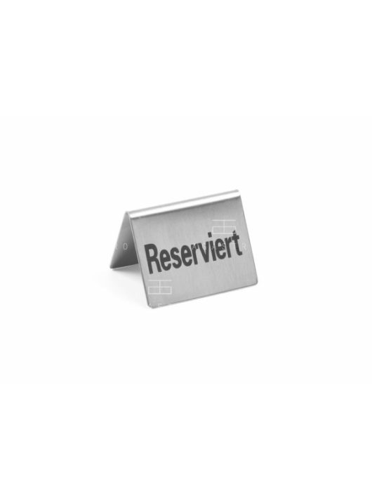 Foglalt tábla 4 db - Reserviert