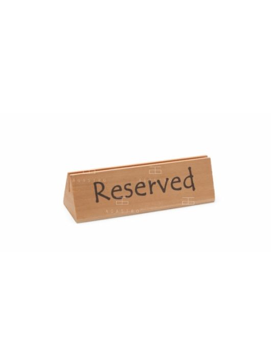 Foglalt tábla - Reserved