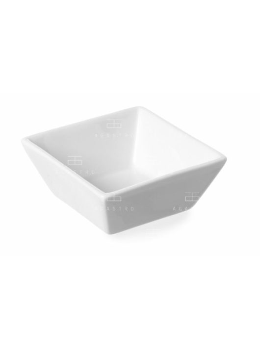 Porcelán tapas tál - 6 db